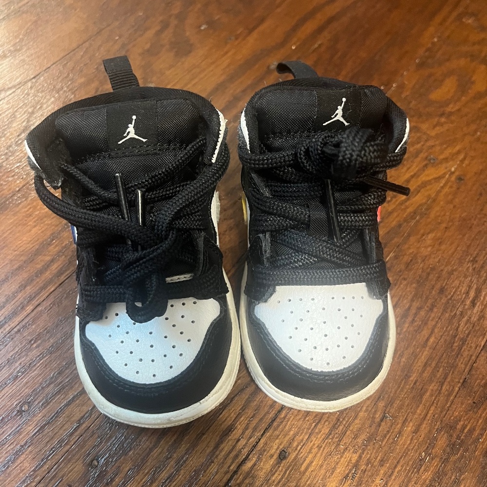 Jordan 1 (black, white & multi color)